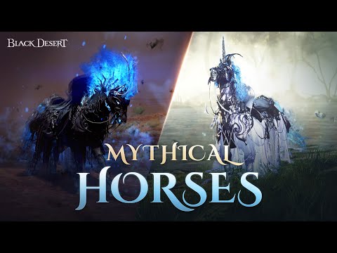 Mythical Horses & New Horse Gear | Black Desert Console