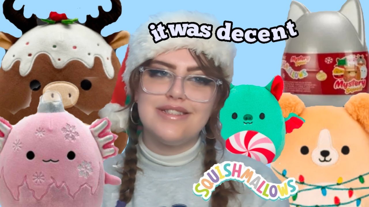 Hunting and haul the 2025 Christmas squishmallows 