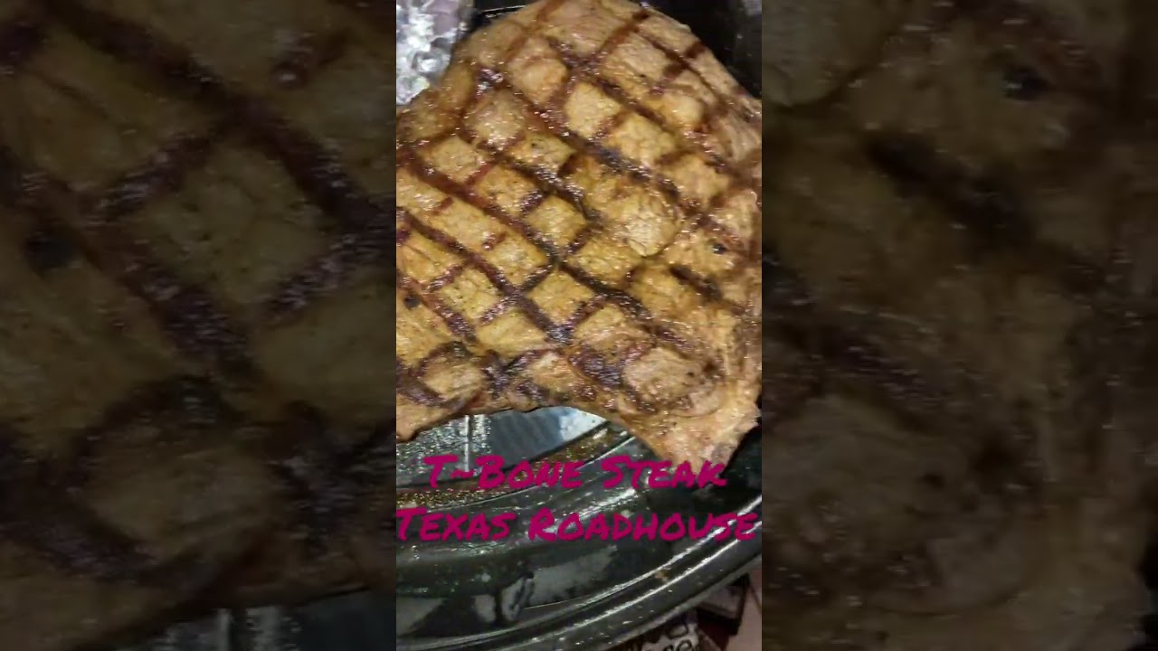 TBone Steak Texas Roadhouse YouTube