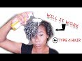 Only Mousse and Conditioner for a Wash and Go on my Type 4 hair | Will it work