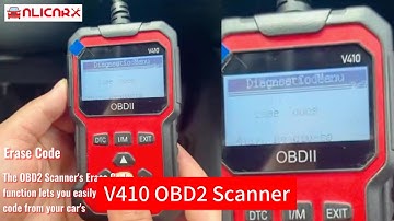 V410 OBD2 Scanner: Engine Light Fix, Live Data & Codes for Cars/Trucks Since 1996 | Freeze Frame