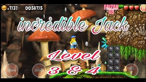 Incredible Jack Level 3 & 4 Walkthrough gameplay #faizangbgaming#incrediblejack #androidgameplay