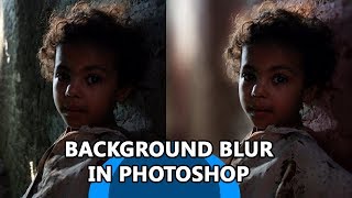 blur adobe photoshop cc