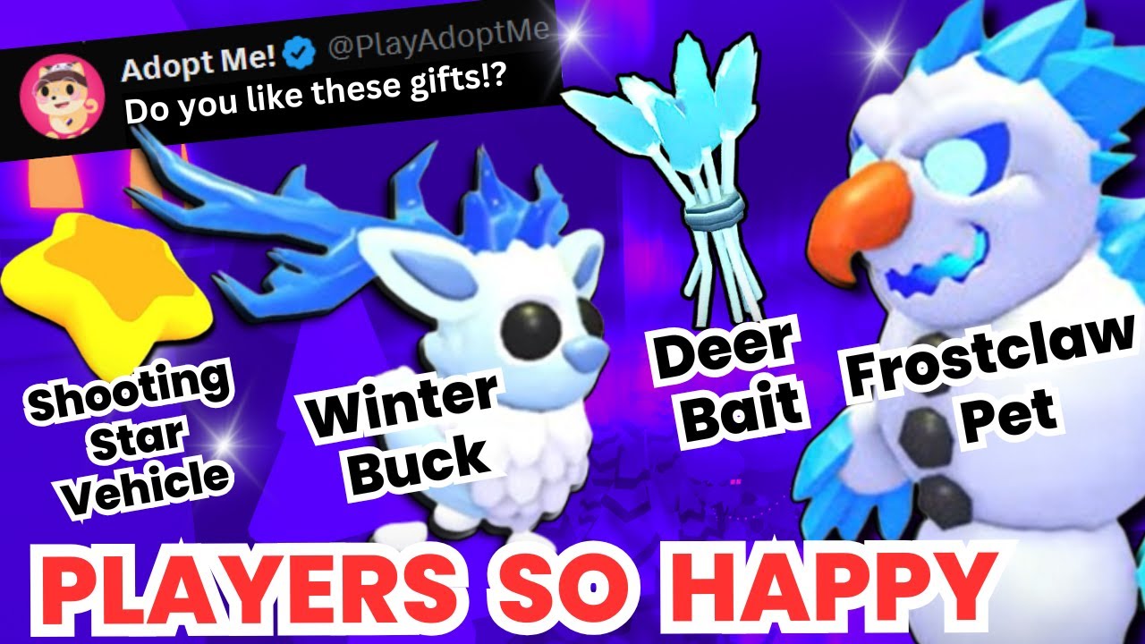 GET FROSTCLAW PET NOW FREE WINTER DEER BAIT 5 NEW PETS NEW MINIGAME get-frostclaw-pet-now-free-winter-deer-bait-5-new-pets-new-minigame