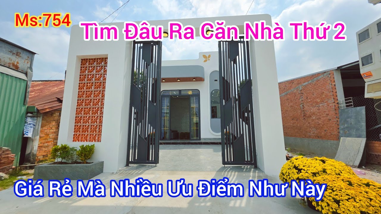 Tìm Đâu Ra Căn Nhà Thứ 2 Xây Mới Pháp Lý Chuẩn Vị Trí Đẹp Mà Bán Giá Rẻ Như Này | Nhà Đất Tây Ninh