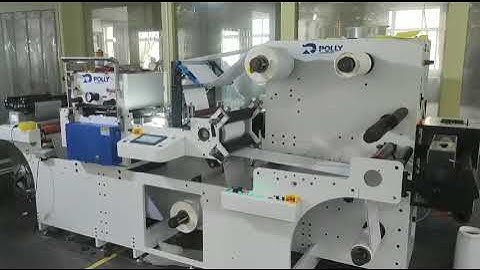 RFID label flatbed die cutting machine, most economic way to converting the RFID labels