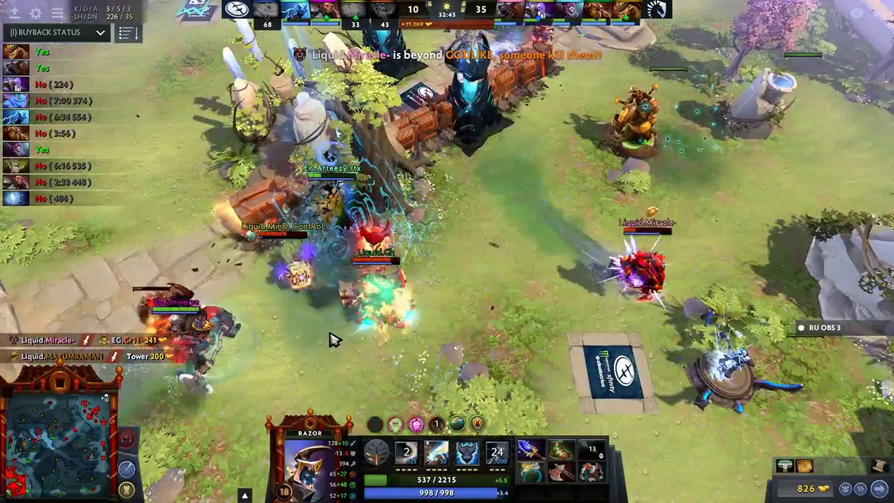 Grand Final Epicenter 2017 Dota 2 - Game 4 EG Vs Team Liquid