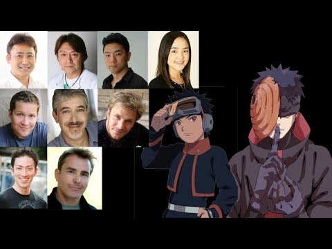 Anime Voice Comparison Tobiobito Uchida Naruto