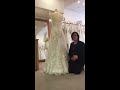 How to Bustle a Wedding Dress Train with a Train Pin