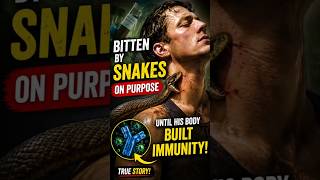He Let Snakes Bite Him… Until He Became Immune 😳🐍