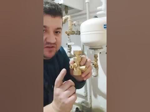 Спец кран для расширительного бака на отопление или водоснабжение - YouTube