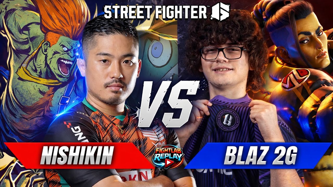 BLAZ (Jamie) vs NISHIKIN (Blanka) ▰ SF6 High Level Set ▰ Fightlab Replay