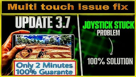 Multiple Fingers Touch Issue In Pubg /Bgmi | Three Touch Issues Problem #touch #issue #problemsolved