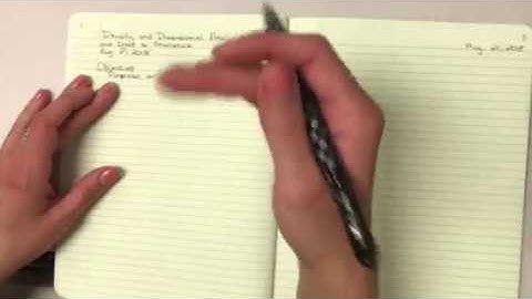 Setting up a CH101 lab notebook