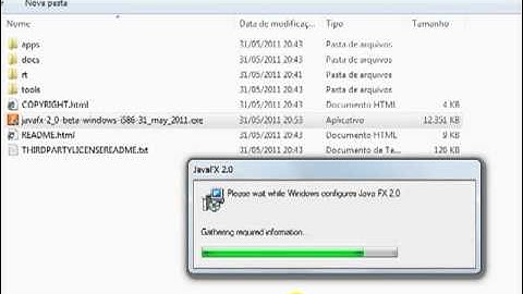 Instalação JavaFX 2.0 - Parte 2