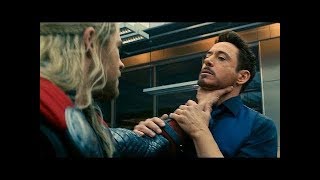 Tony Stark  That Man Is Playing Galaga!  Funny Scene   The Avengers 2012 Movie CLIP HD