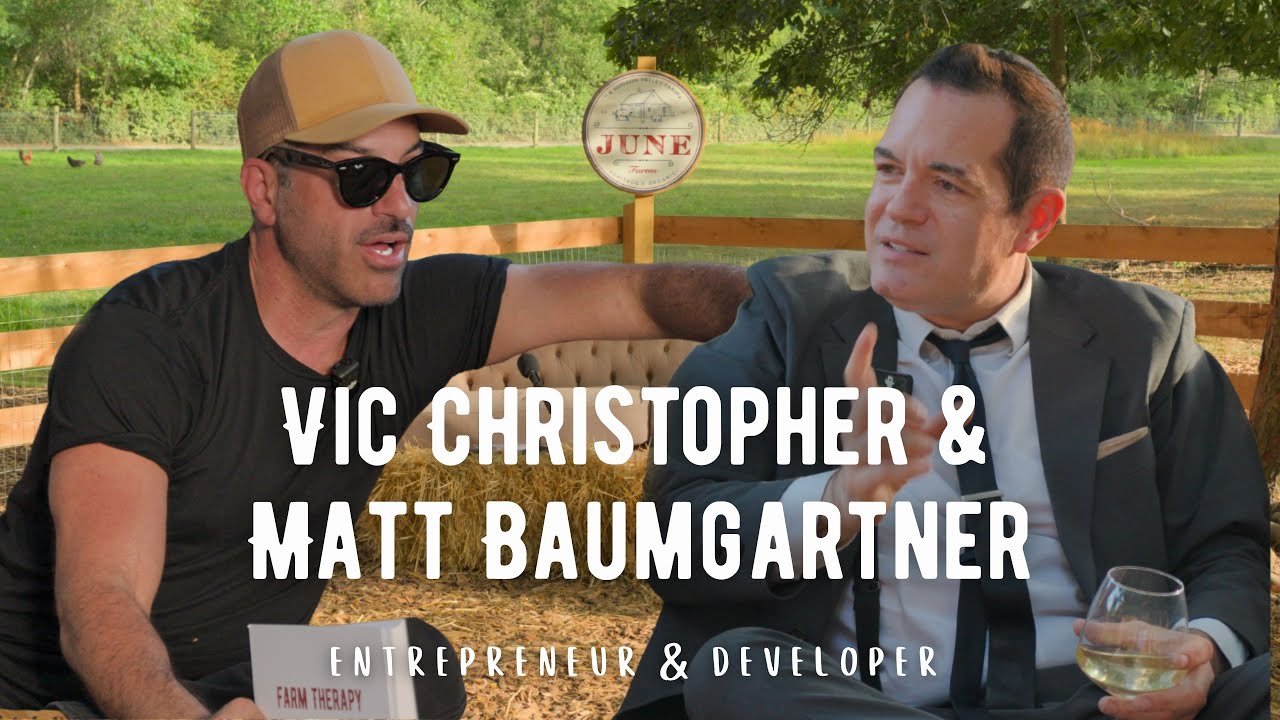 Vic Christopher |  The Farm Therapy Podcast with Matt Baumgartner
