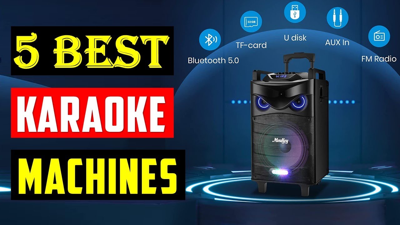 Top 5 Best Karaoke Machines In 2024 With Buying Guide YouTube