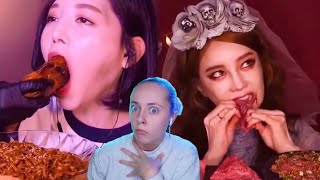 ⁣ПОЛНЫЙ ТРЭШ! ЧТО ЭТИ КОРЕЙЦЫ СЕБЕ ПОЗВОЛЯЮТ? | РЕАКЦИЯ НА КОРЕЙЦЕВ В АСМР И МУКБАНГ №29