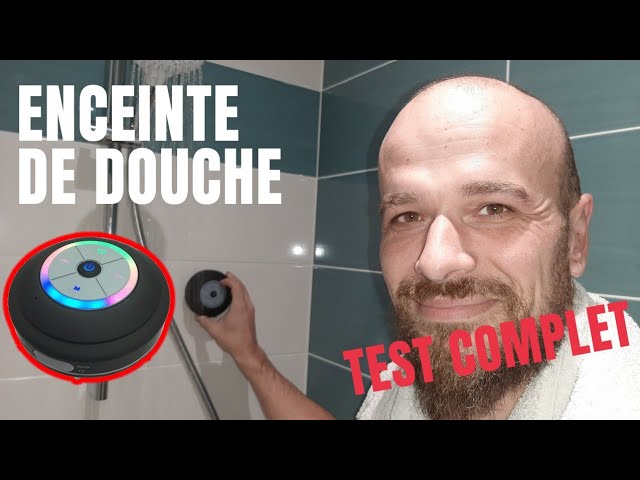 Tech] Test d'une Enceinte Bluetooth étanche de douche à bas prix 