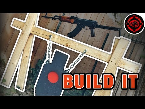Real Steel Target For Airsoft (Stand Build and Test)
