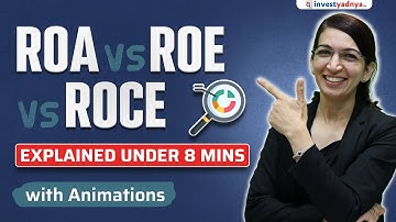 Return on Assets(ROA) vs Return on Equity (ROE) vs Return on Capital Employed(ROCE) Explained