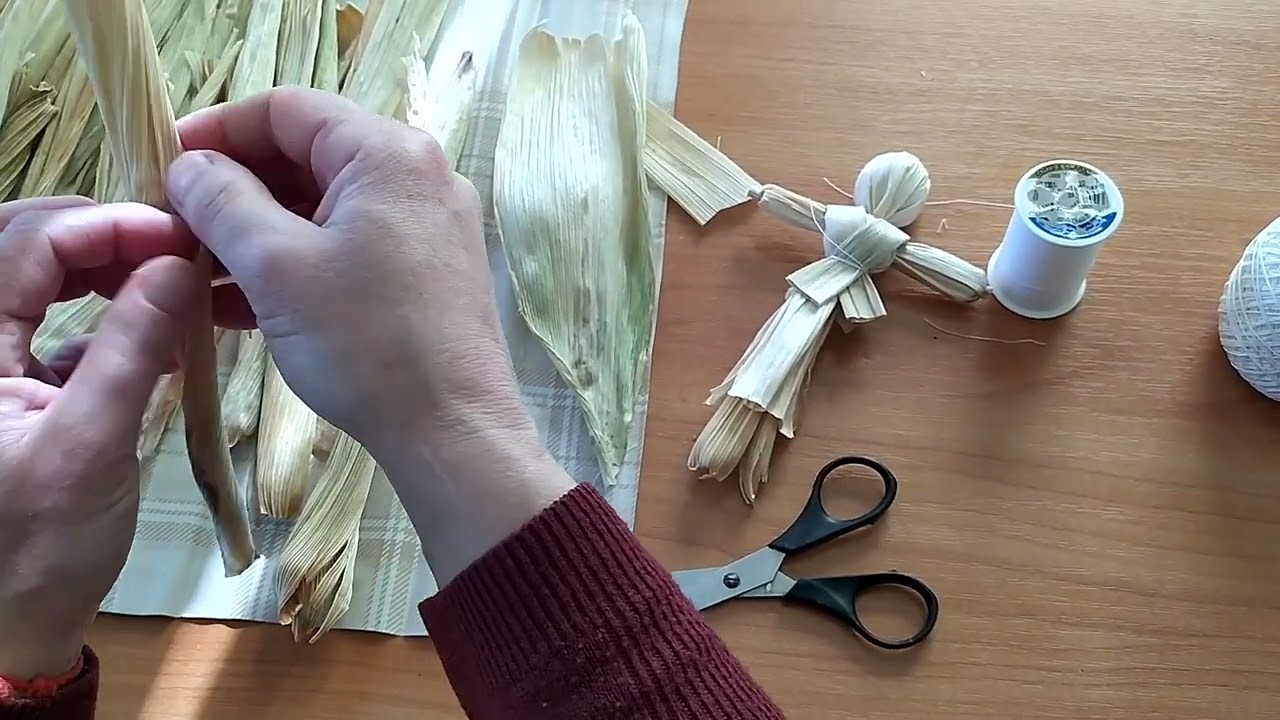 Кукла из листьев кукурузы. Педагог дополнительного образования Борисенко Г.А.
