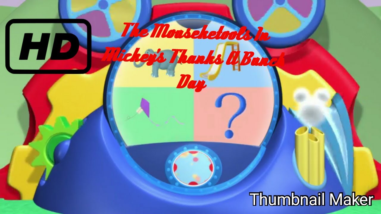 Mickey Mouse Clubhouse Mickey S Thanks A Bunch Day - Infoupdate.org