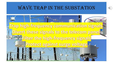wave trap in the substation