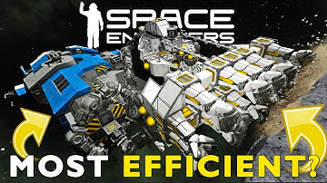 Space Engineers Experiment: MOST Efficient Asteroid Miner EVER? (You Decide!)