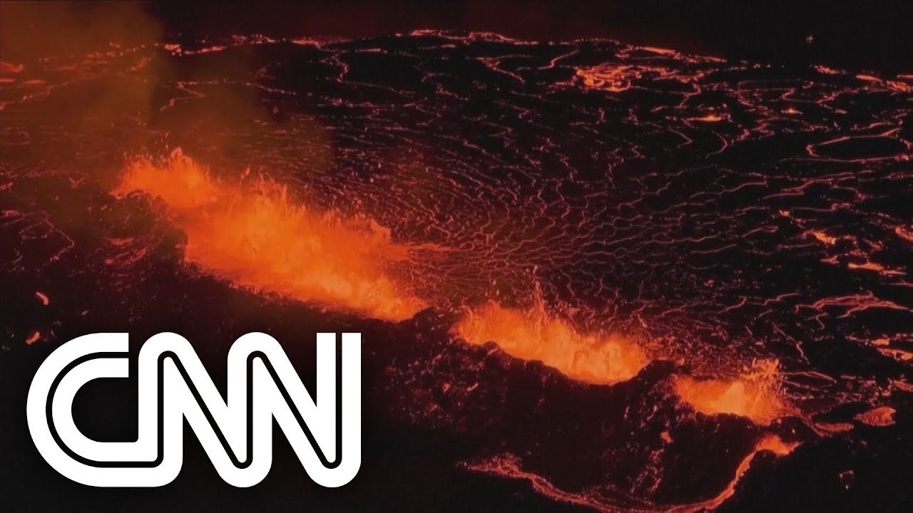 Vulcão entra em erupção perto da capital da Islândia | EXPRESSO CNN