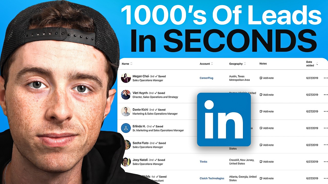The Best LinkedIn Lead Generation Strategy For 2025 - YouTube