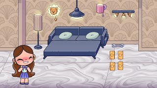 novo sofá cama no avatar World ☺️☺️☺️☺️