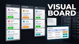 Visual Board Demo: Boards, Columns, Tables, Kanban & More Update