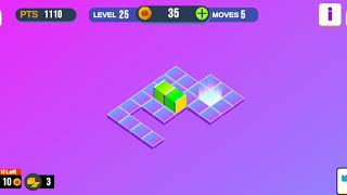 Bloxorz Brain Game - Level 25