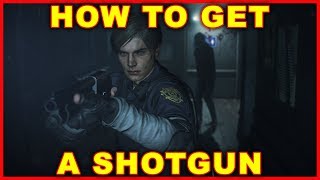 Resident Evil 2: How to Get Shotgun (Leon) 2019 Remake