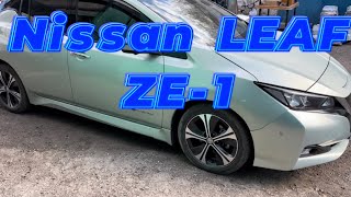 Nissan Leaf ZE1 ошибки B2902-42, U1266-02, P31E7-00, P0AA6-1A, 