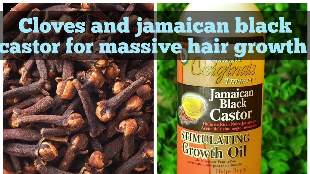 How to mix cloves and Jamaican black castor oil for massive growth