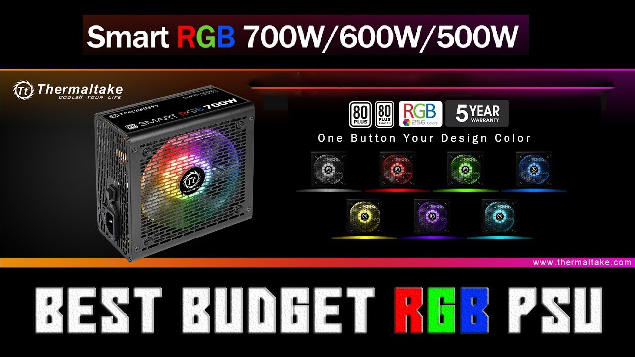 Thermaltake Smart Rgb 700w Pc Netzteil Test