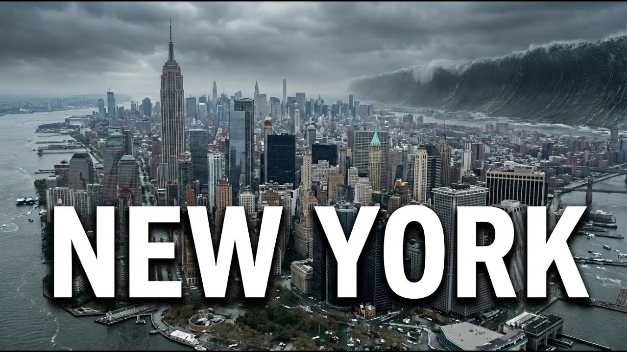 New York MEGA TSUNAMI (AI FICTIONAL) | Manhattan Consumed by Giant Waves