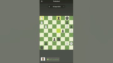 Brilliant move !! Queen sacrifice. Daily Chess puzzle solution series #rook #chesspuzzle #checkmate