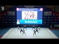 Romania - 2025 Aerobics European silver medallists, Aerobic Dance