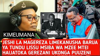 Jeshi La Magereza Limekha Ujumbe Wa Tundu Lissu Kifo Cha Mzee Edwin Mtei Upuuzwe