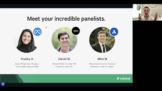 How to Break Into APM Programs Panel