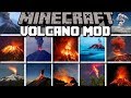 Minecraft VOLCANO MOD / RUN AWAY FROM MELTING LAVA IN NEW YORK CITY!! Minecraft