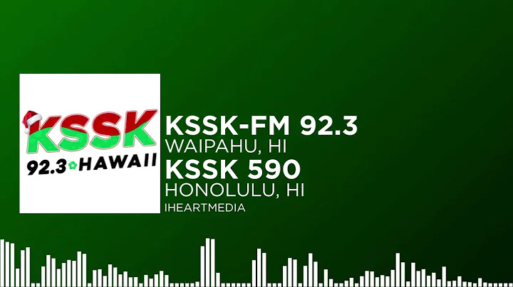 KSSK-FM 92.3 Waipahu, HI / KSSK 590 Honolulu, HI "92.3 KSSK" Legal ID [Christmas Music](11/11/24)