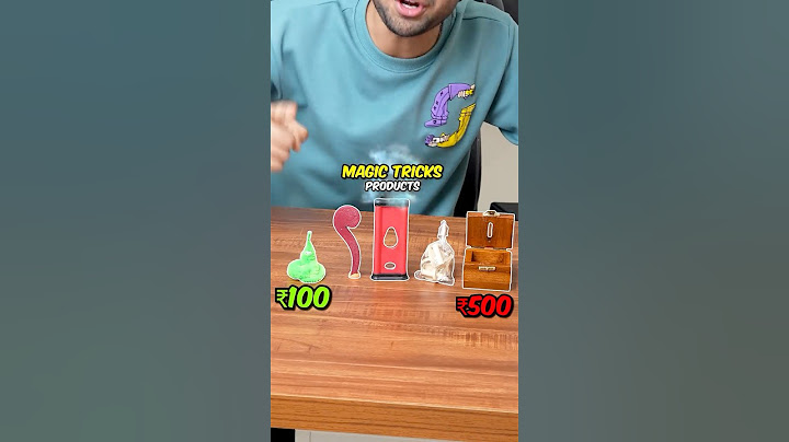 ₹100 VS ₹500 Magic Trick Products
