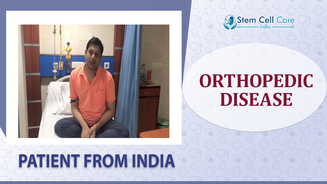 Patient with orthopedic disorder shares his experience at SCCI ...