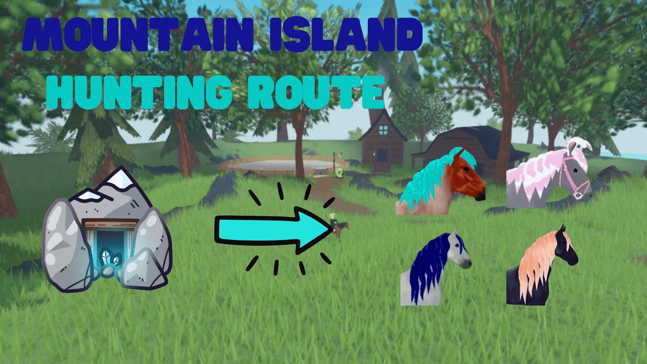 Mountain Island hunting route and tutorial! (AnnikaEq P.O.V)