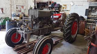 Massey Ferguson tractor paint  restoration process